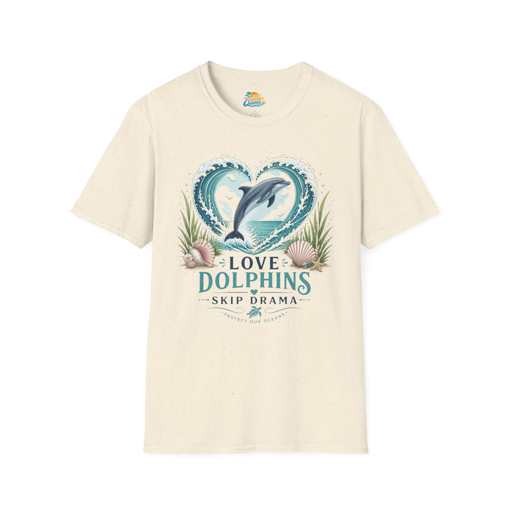 Love Dolphins, Skip Drama T-Shirt