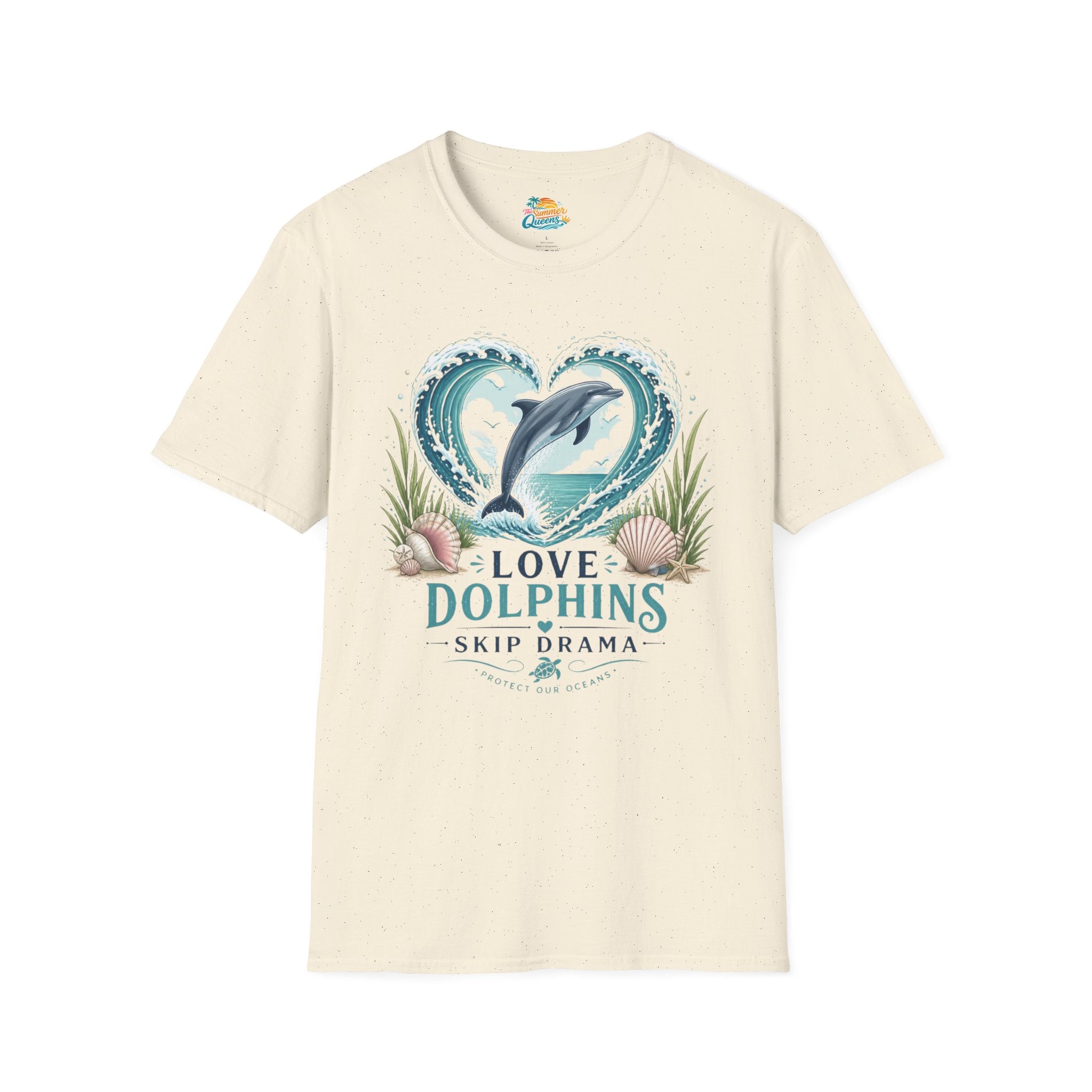 Love Dolphins, Skip Drama T-Shirt