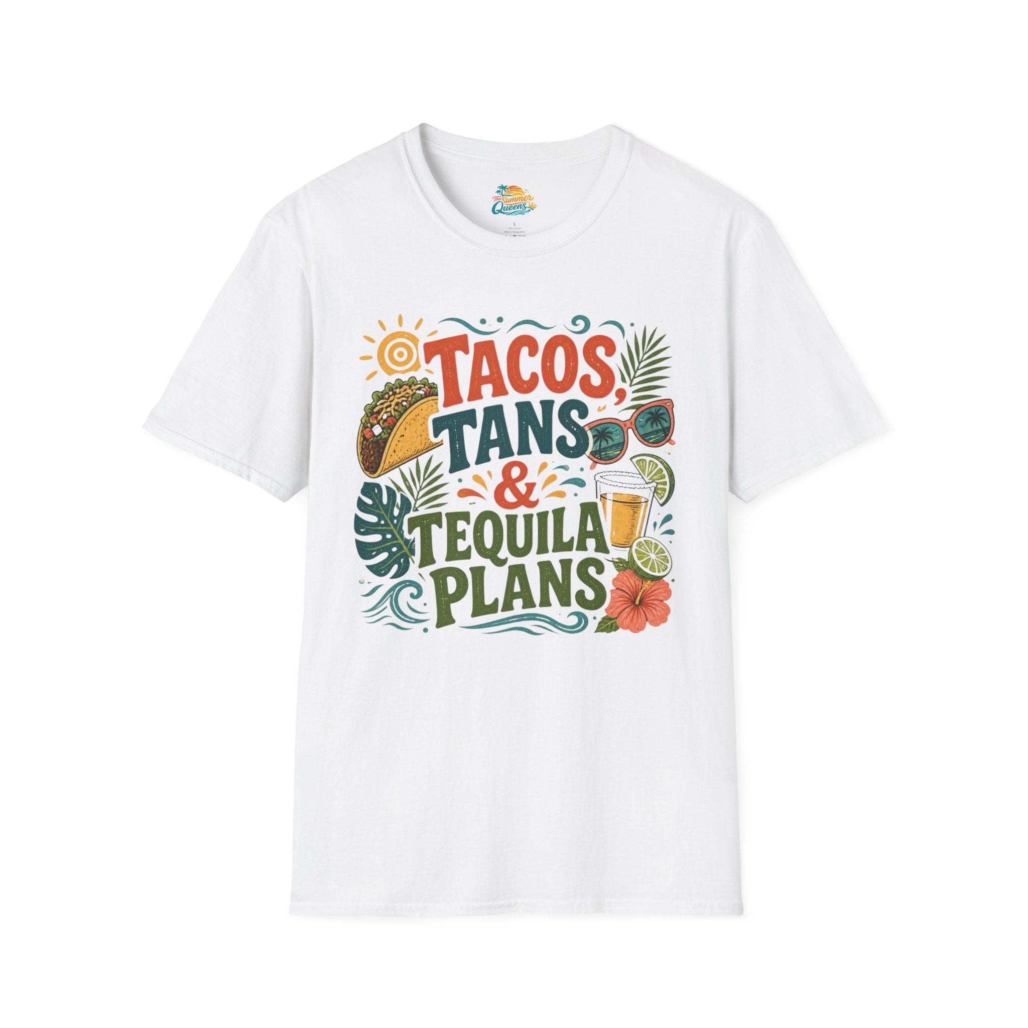 Tacos, Tans & Tequila Plans T-Shirt