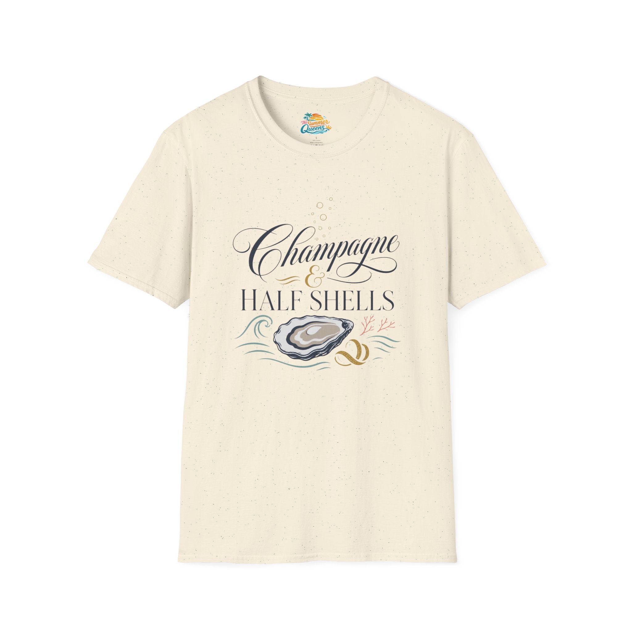 Champagne & Half Shells T-Shirt
