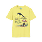 Smile Like a Dolphin Beach T-Shirt