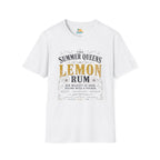 The Summer Queens Lemon Rum Label T-Shirt