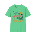 Live, Laugh, Love Tan Lines T-Shirt