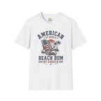 American by Birth, Beach Bum by Choice T‑Shirt