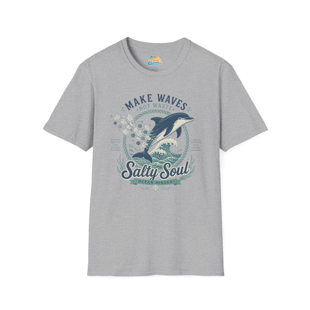 Make Waves Not Waste Dolphin T-Shirt