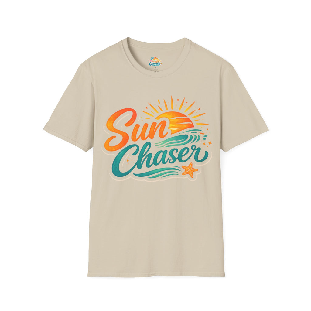 Sun Chaser T-Shirt — Retro Beach Sunshine Surf Graphic Tee