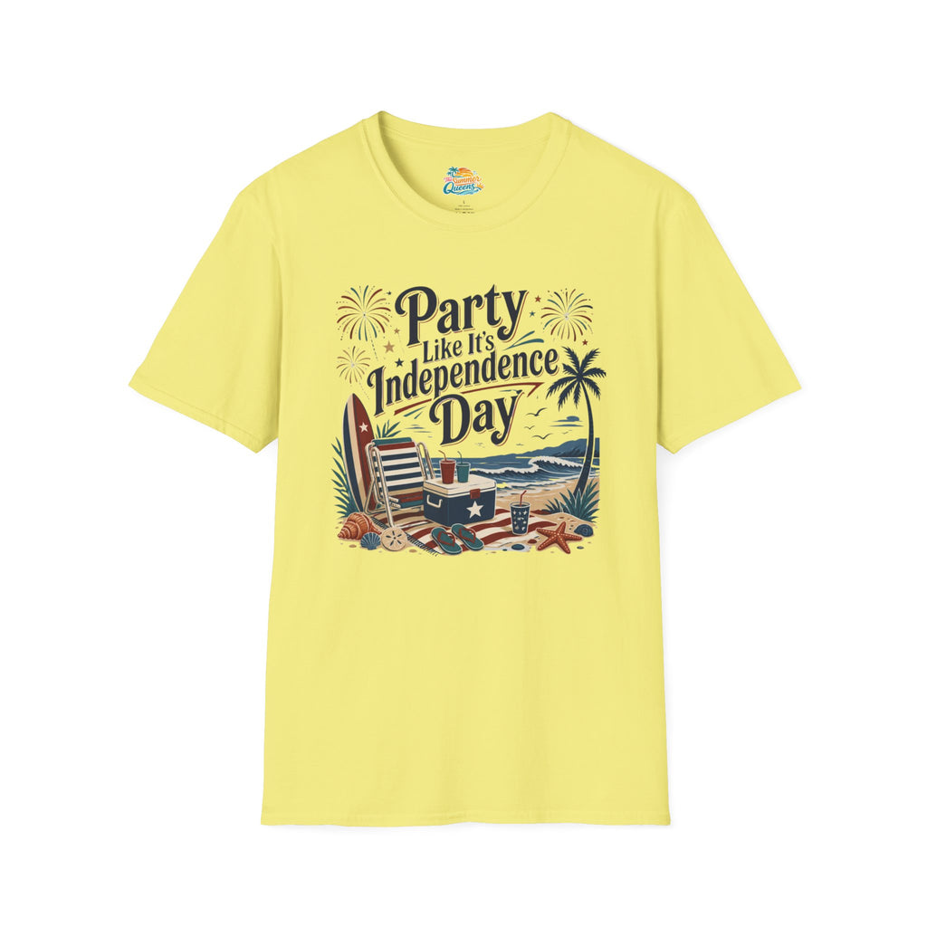 Party Like It's Independence Day T-Shirt