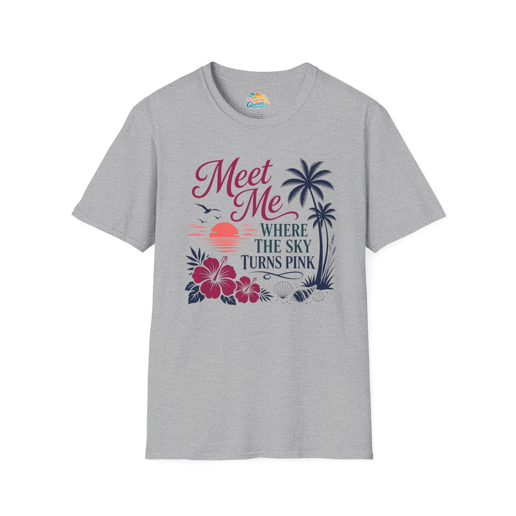 Meet Me Where the Sky Turns Pink T-Shirt