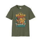 My Beach Body Runs on Lager T-Shirt