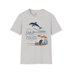 Smile Like a Dolphin Beach T-Shirt