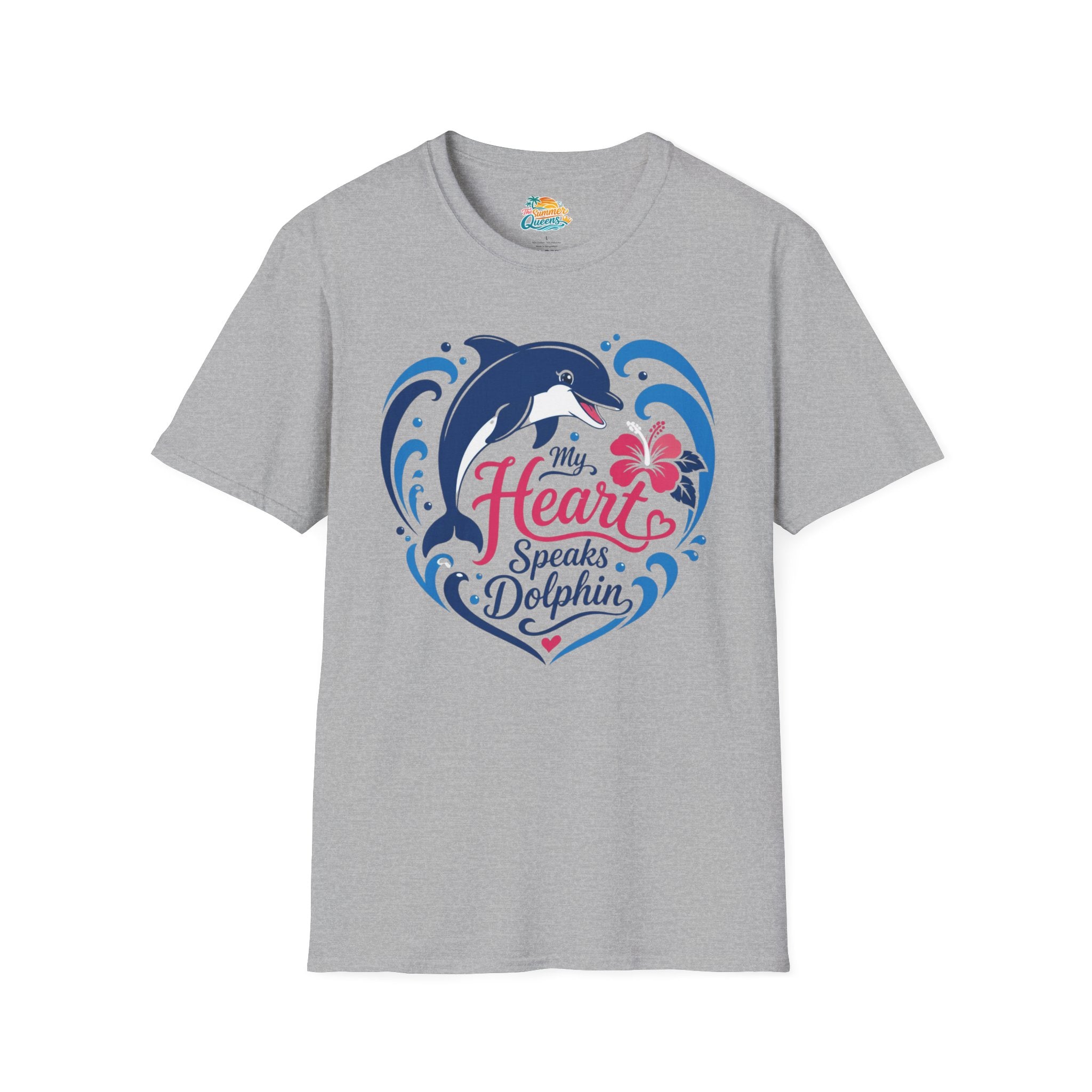 My Heart Speaks Dolphin T-Shirt