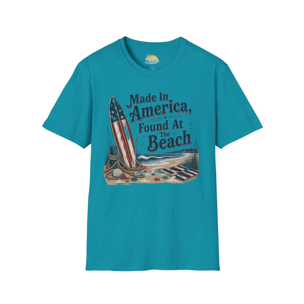 Made in America, Found at the Beach T‑Shirt