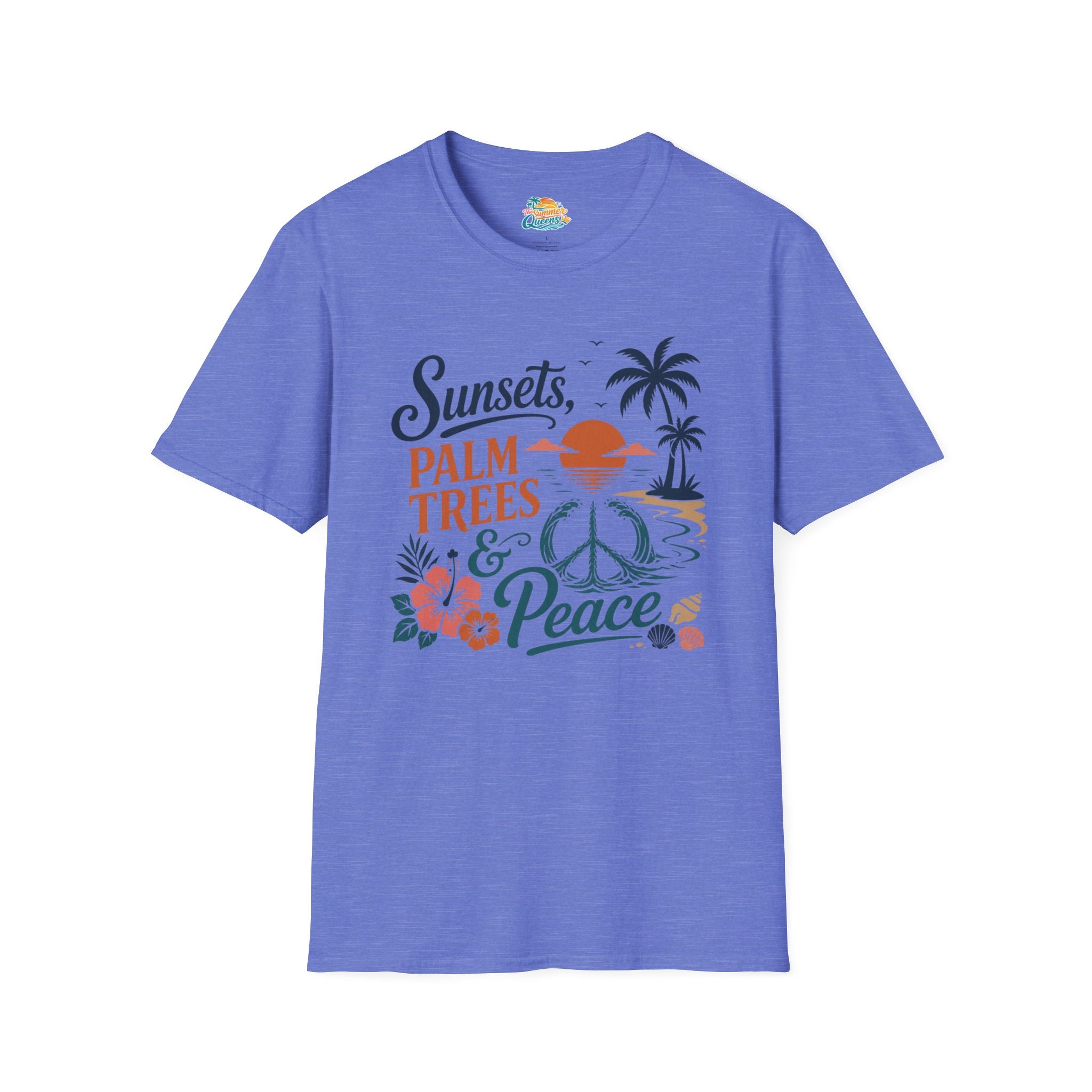 Sunsets, Palm Trees & Peace T‑Shirt