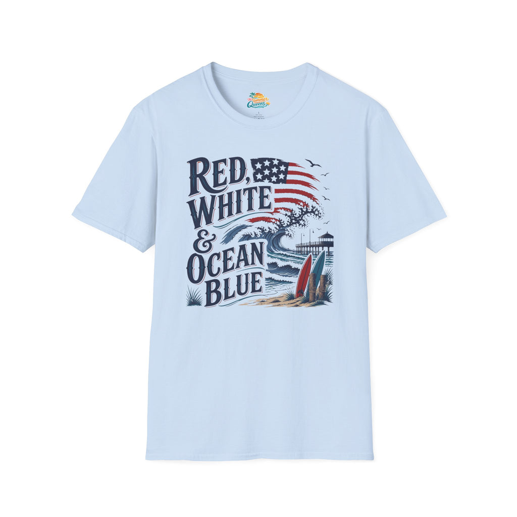 Red, White & Ocean Blue T-Shirt