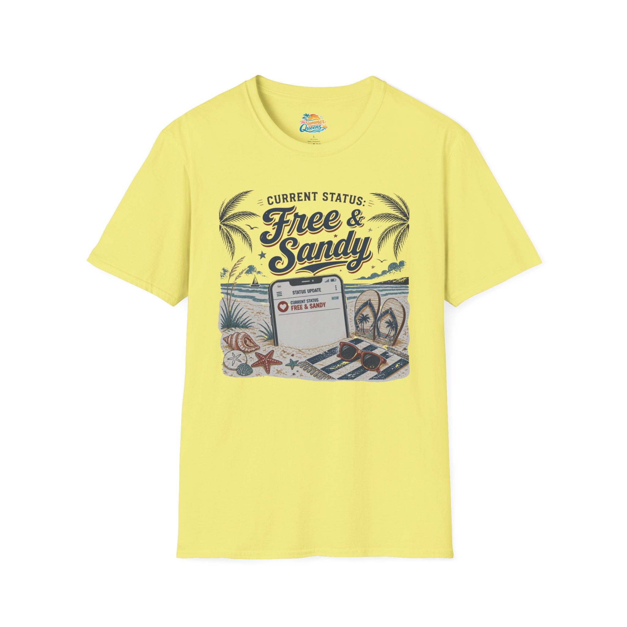 Current Status: Free & Sandy T-Shirt