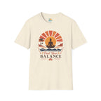 Find Your Balance T-Shirt — Yoga Sunset Meditation Tee