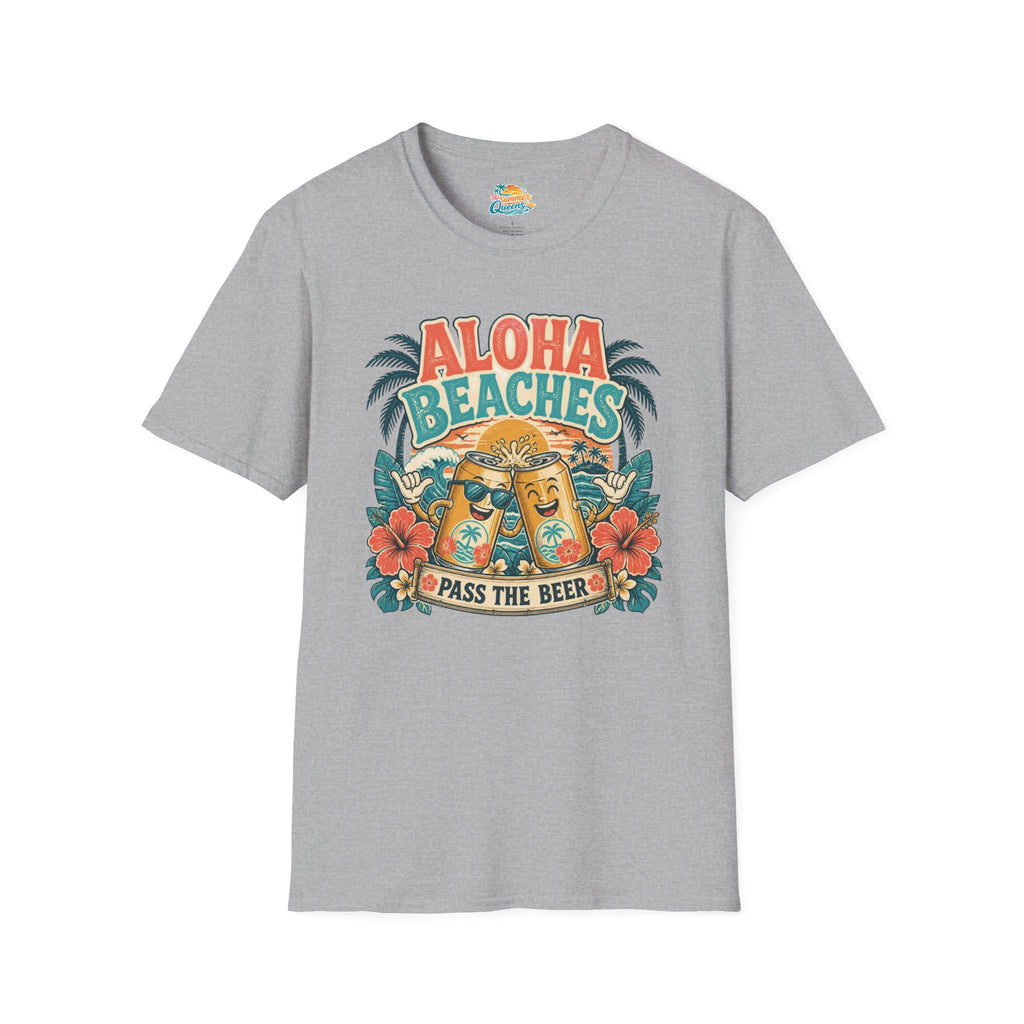 Aloha Beaches, Pass the Beer T-Shirt