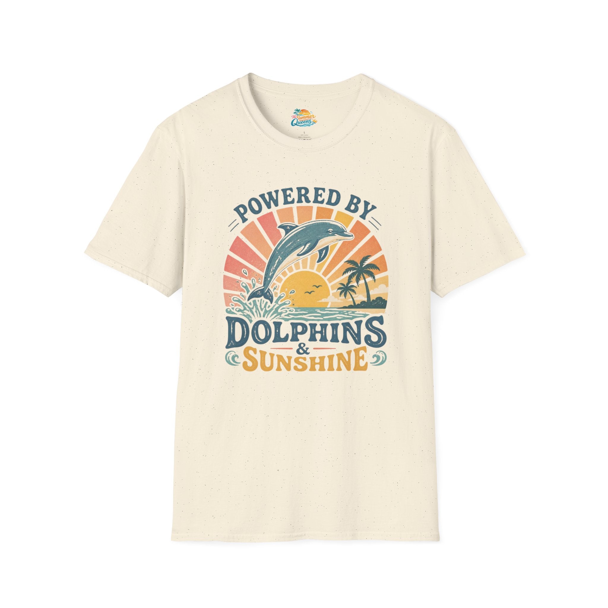 Powered By Dolphins & Sunshine T-Shirt