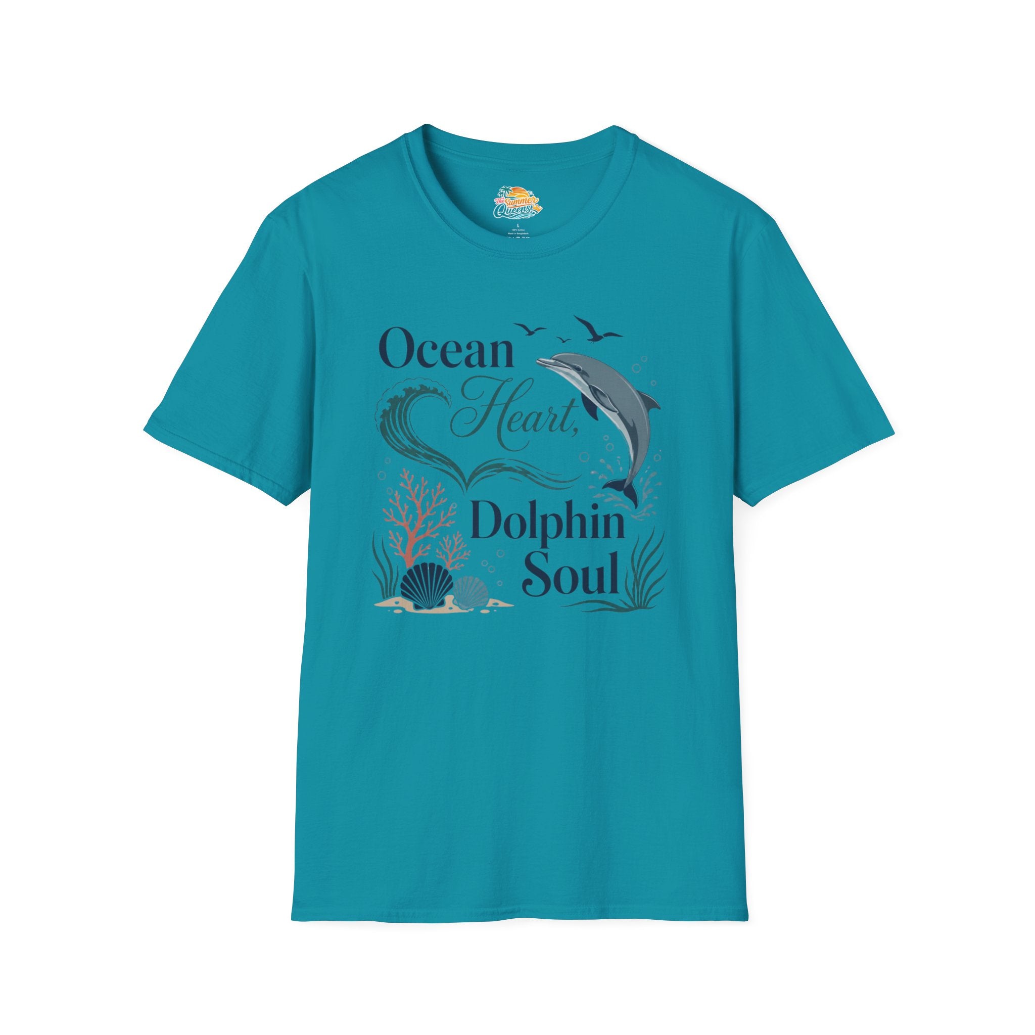 Ocean Heart Dolphin Soul T-Shirt