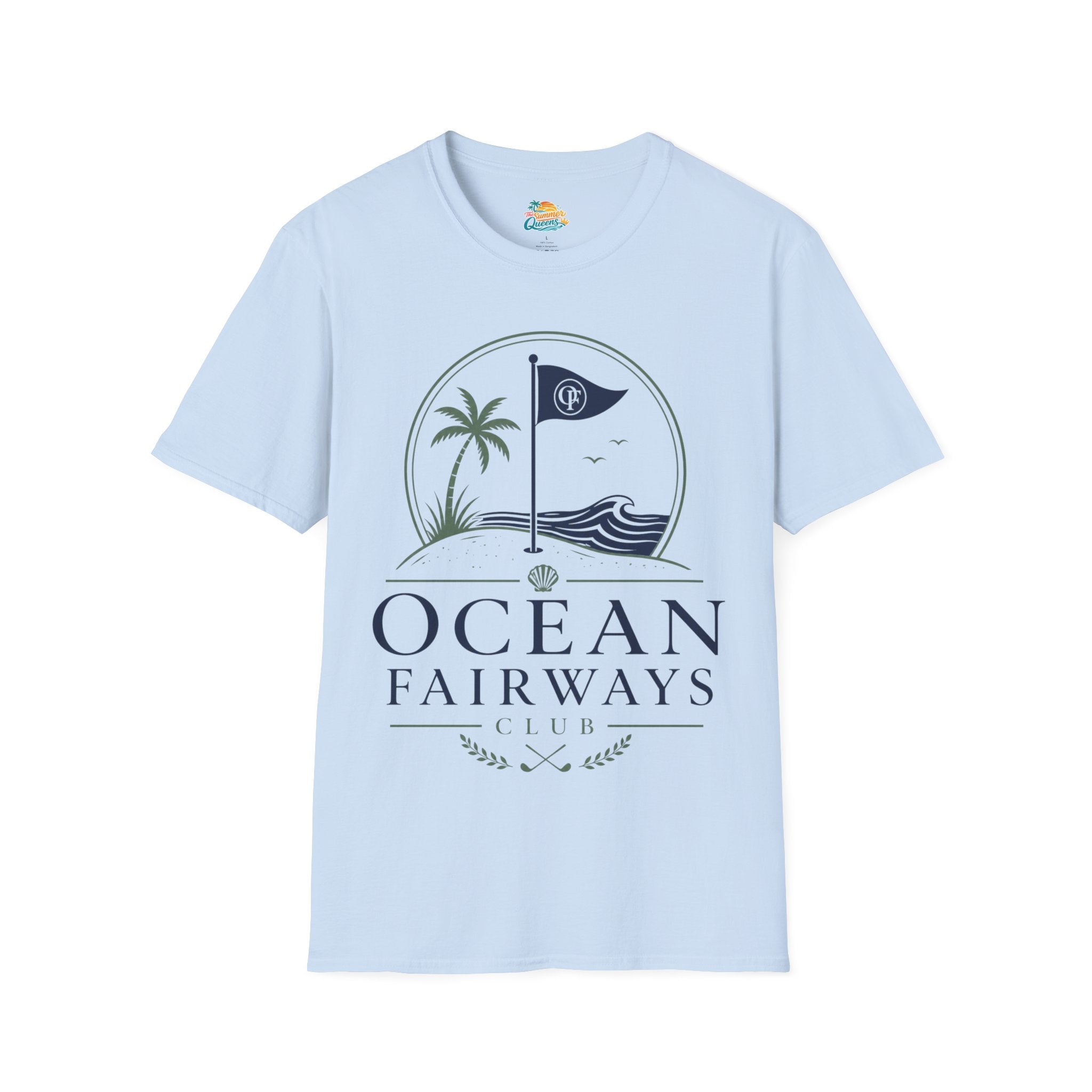 Ocean Fairways T-Shirt — Coastal Golf Club Graphic Tee
