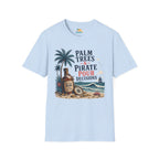 Palm Trees & Pirate Pour Decisions T-Shirt