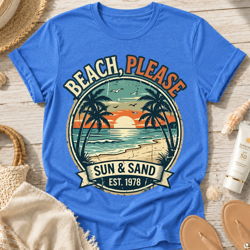 Beach, Please Sun T-Shirt