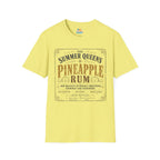 The Summer Queens Pineapple Rum Label T-Shirt