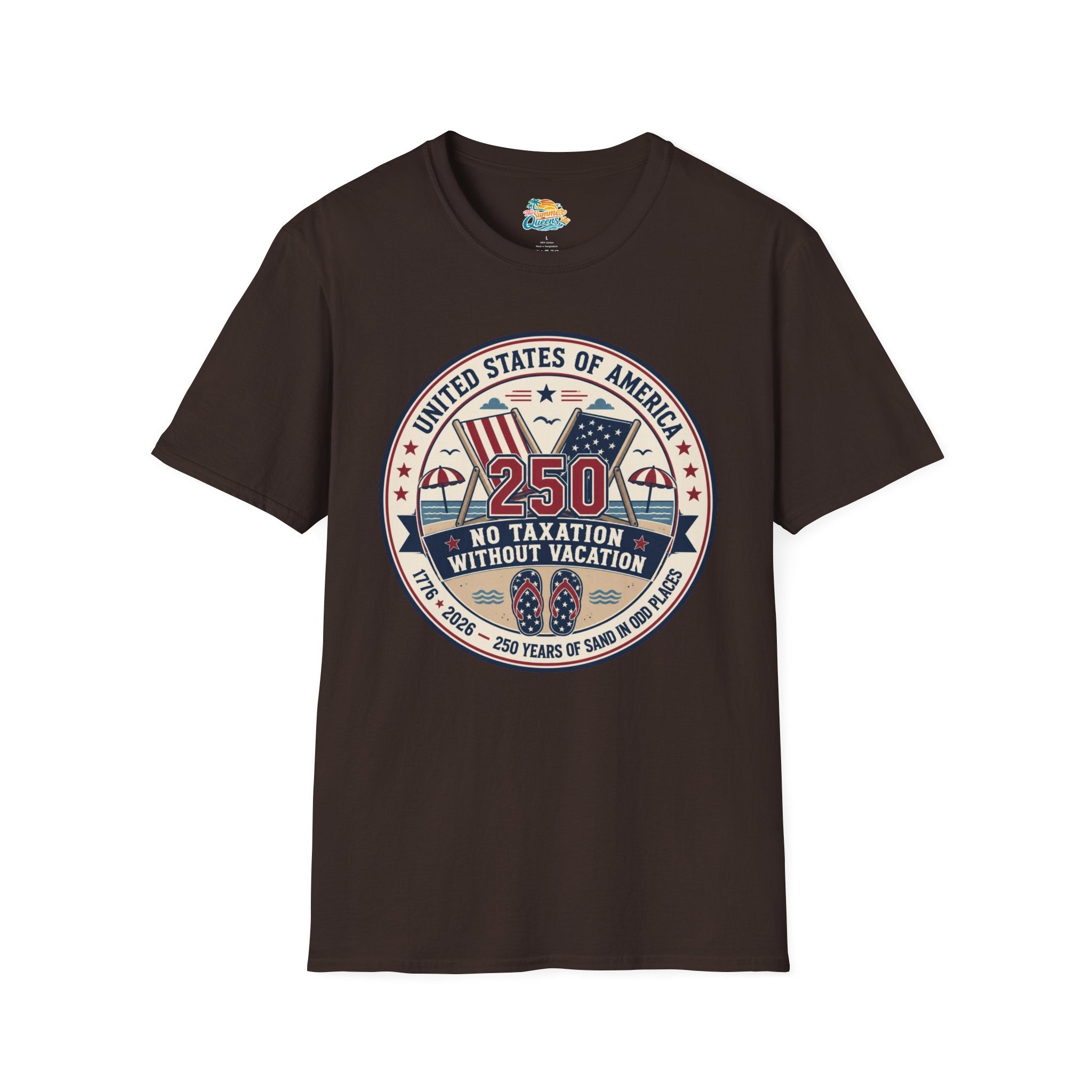 No Taxation Without Vacation T-Shirt