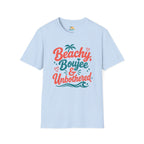 Beachy, Boujee & Unbothered T-Shirt — Tropical Summer Graphic Tee