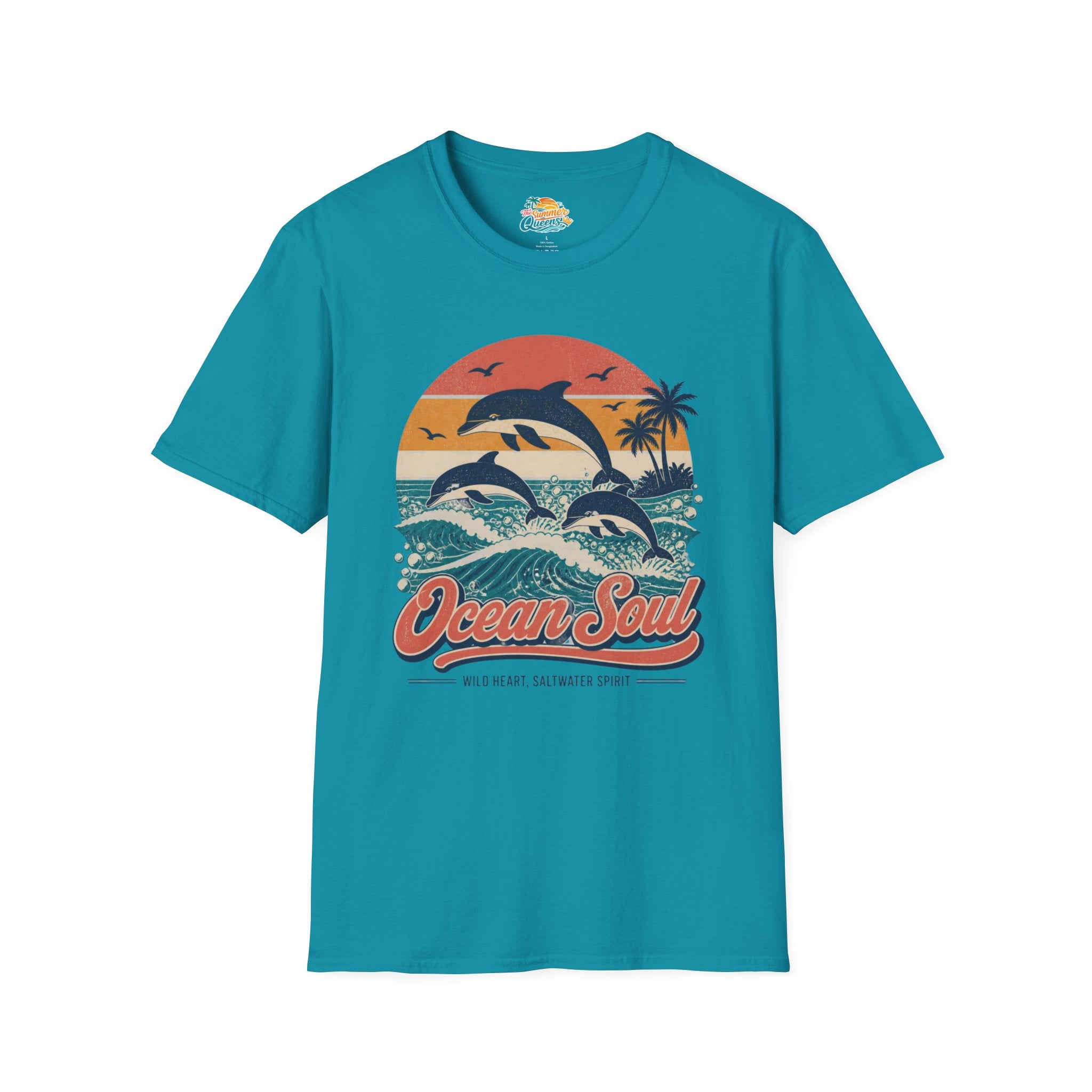Ocean Soul Dolphin T‑Shirt