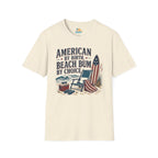 American by Birth, Beach Bum by Choice T-Shirt