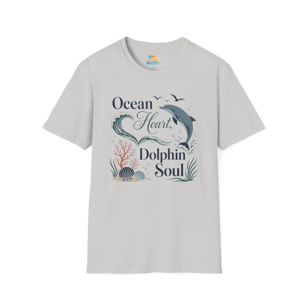 Ocean Heart Dolphin Soul T-Shirt