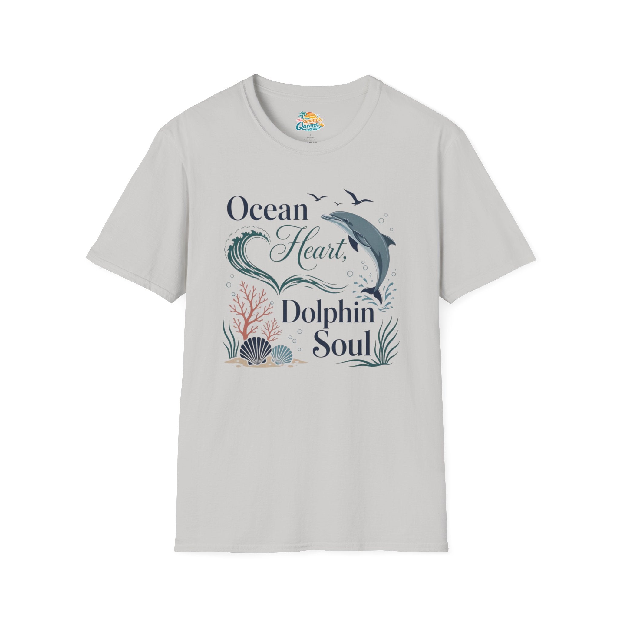 Ocean Heart Dolphin Soul T-Shirt
