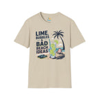 Lime, Bubbles & Bad Beach Ideas T-Shirt