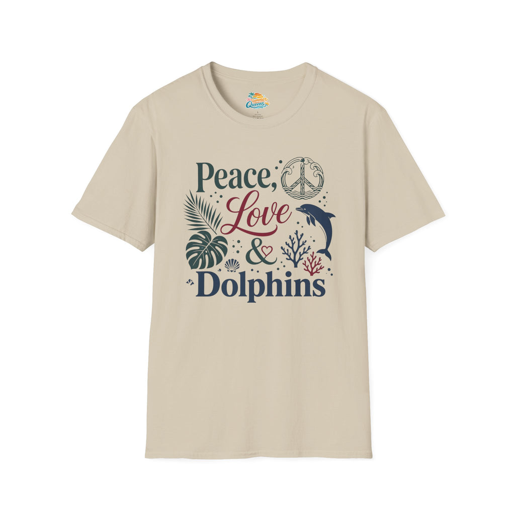 Peace, Love & Dolphins T-Shirt