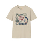 Peace, Love & Dolphins T-Shirt