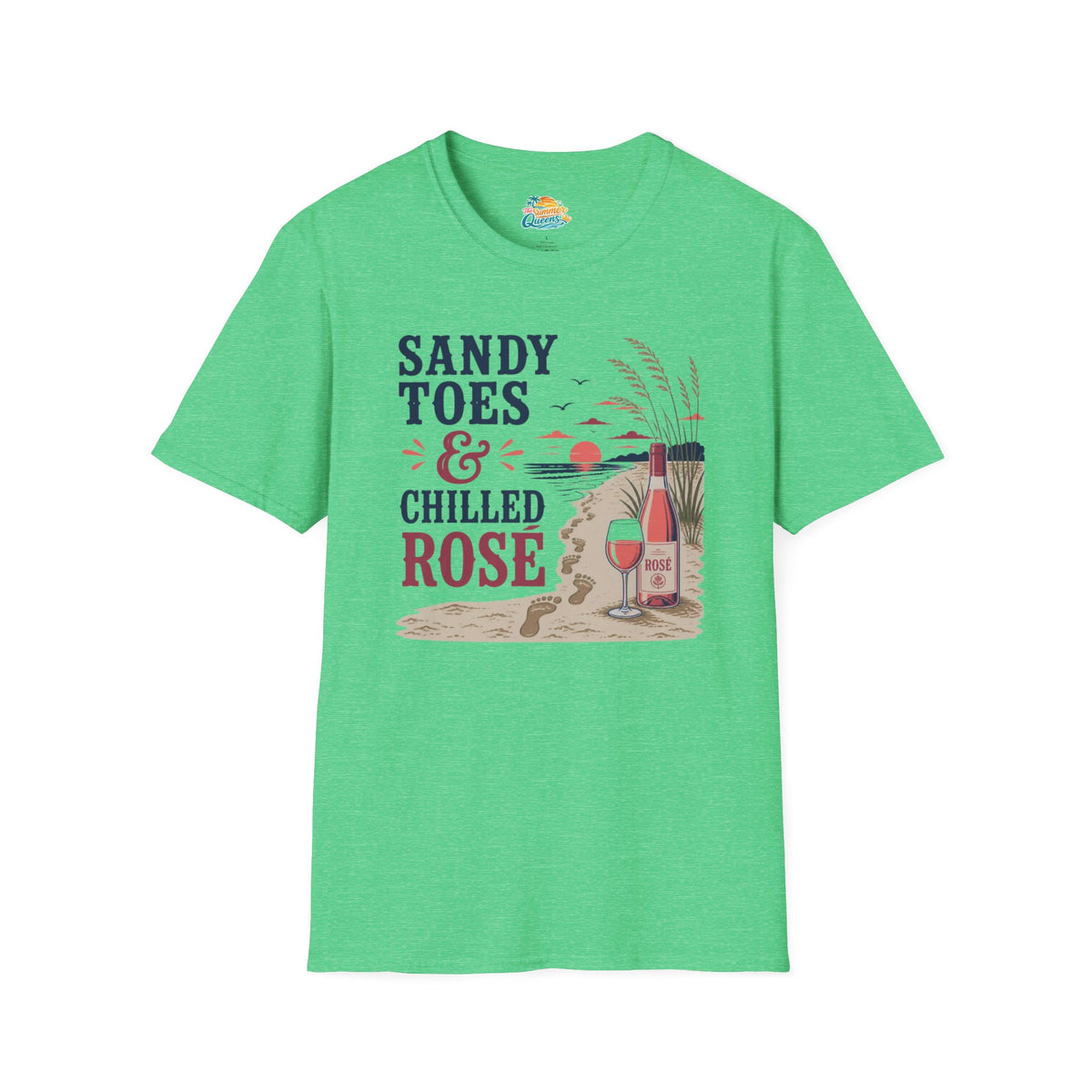 Sandy Toes & Chilled Rosé T-Shirt