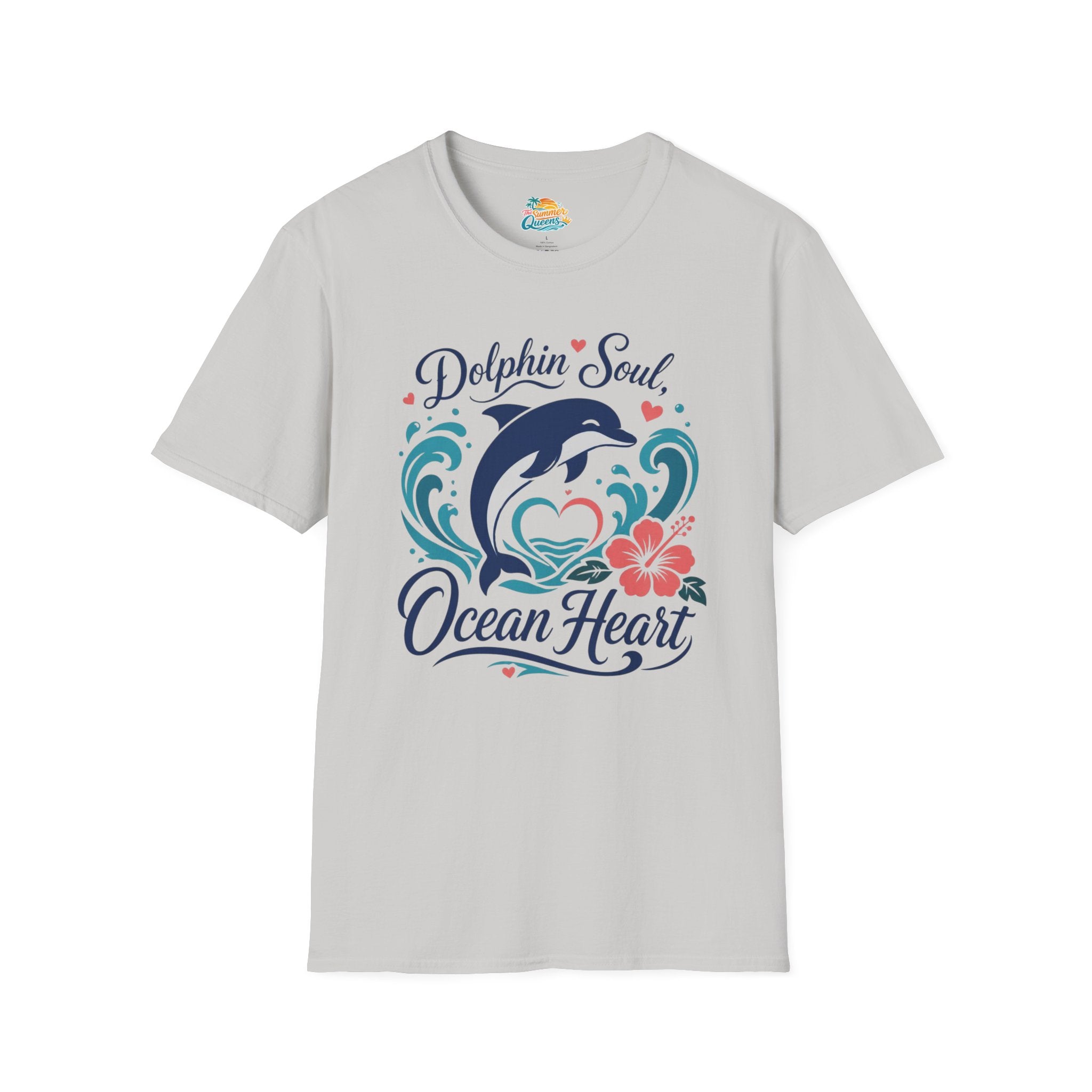 Dolphin Soul Ocean Heart T-Shirt