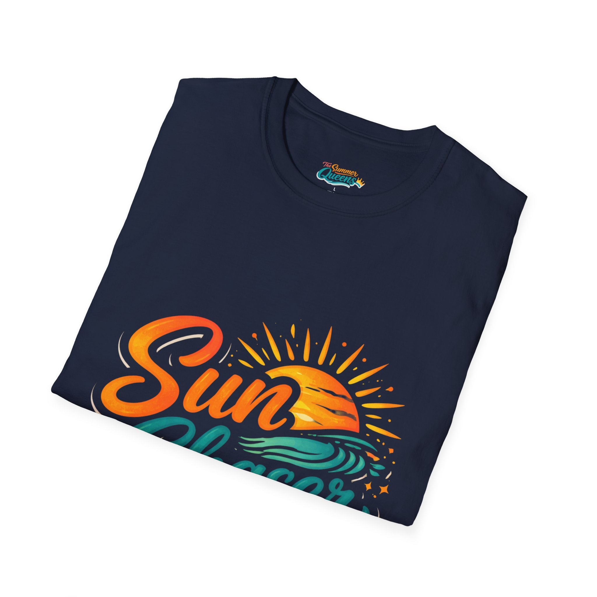 Sun Chaser T-Shirt — Retro Beach Sunset Surf Graphic