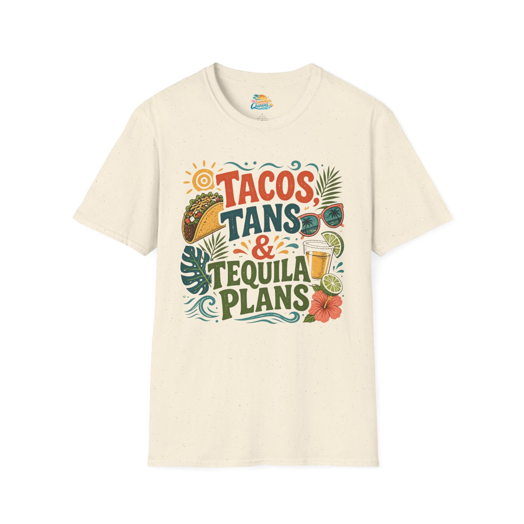 Tacos, Tans & Tequila Plans T-Shirt