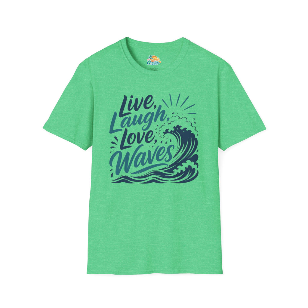 Live Laugh Love Waves T-Shirt