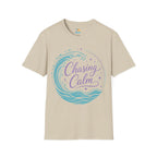 Chasing Calm T-Shirt — Nautical Wave Relaxation Tee