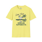 Low Tide High Spirits Cocktail T‑Shirt