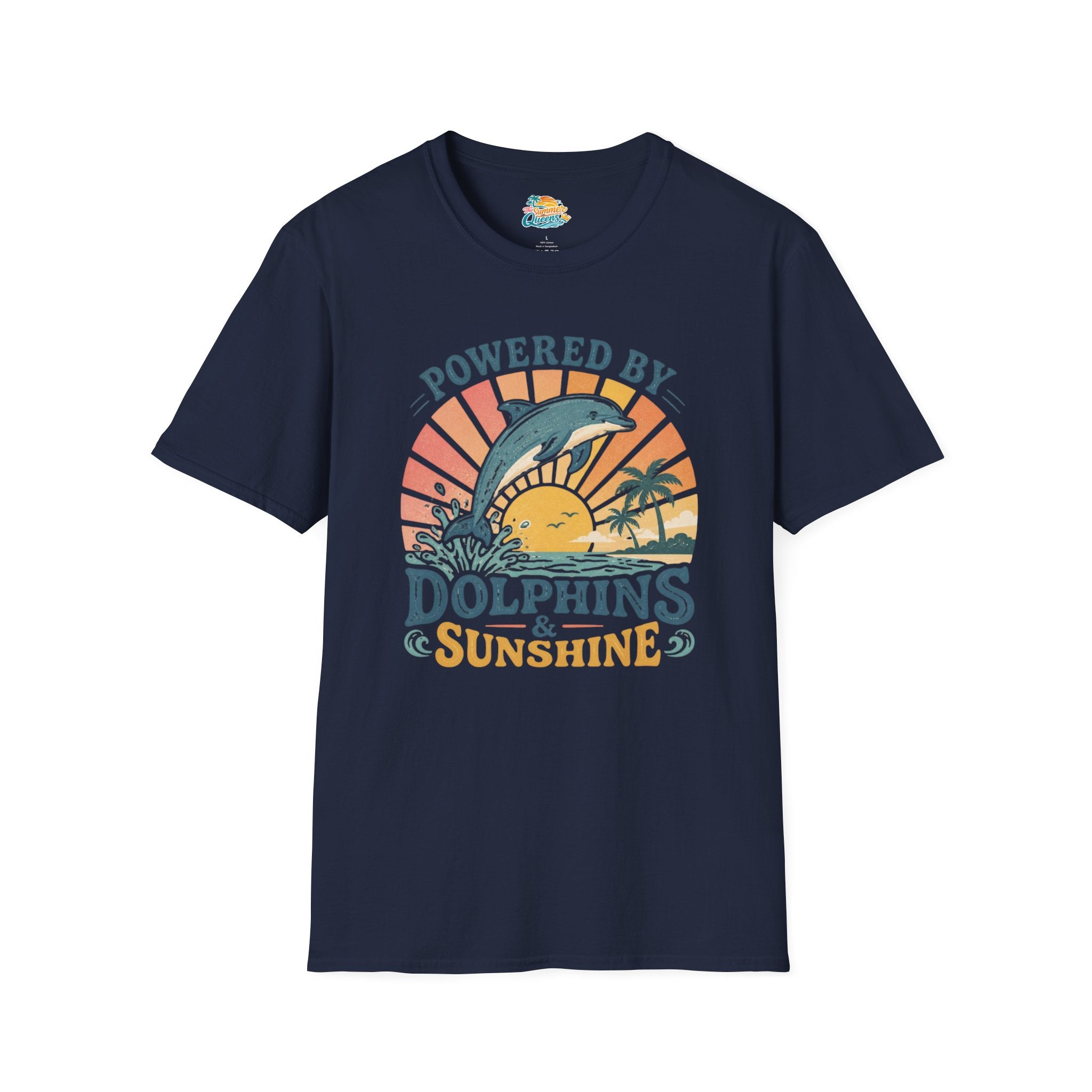Powered By Dolphins & Sunshine T-Shirt