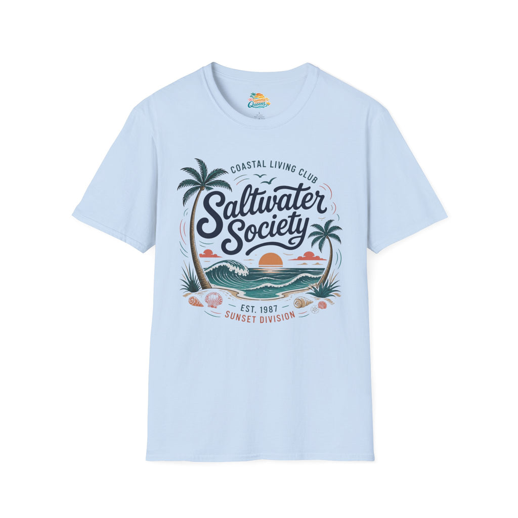 Saltwater Society Coastal Living T‑Shirt