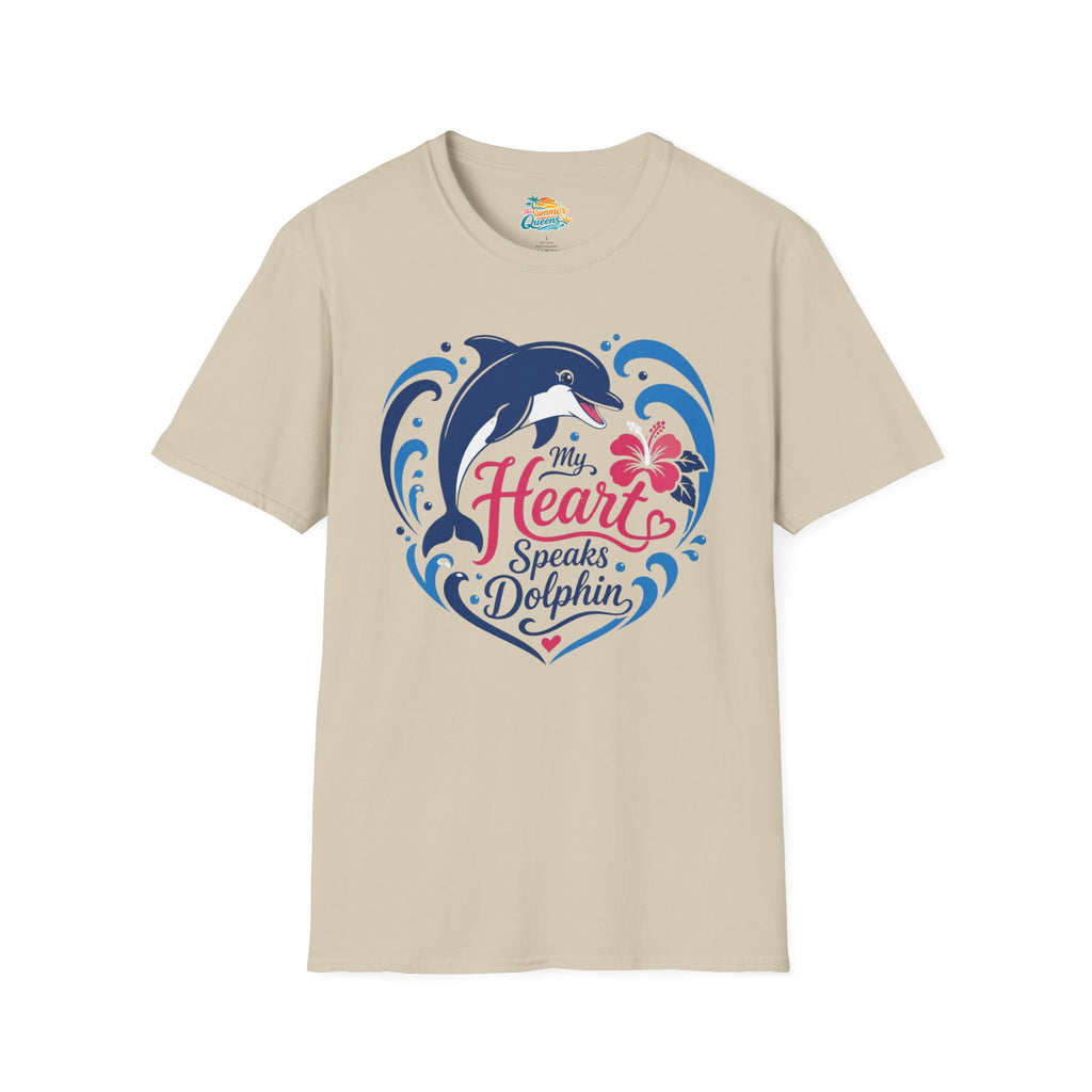 My Heart Speaks Dolphin T-Shirt