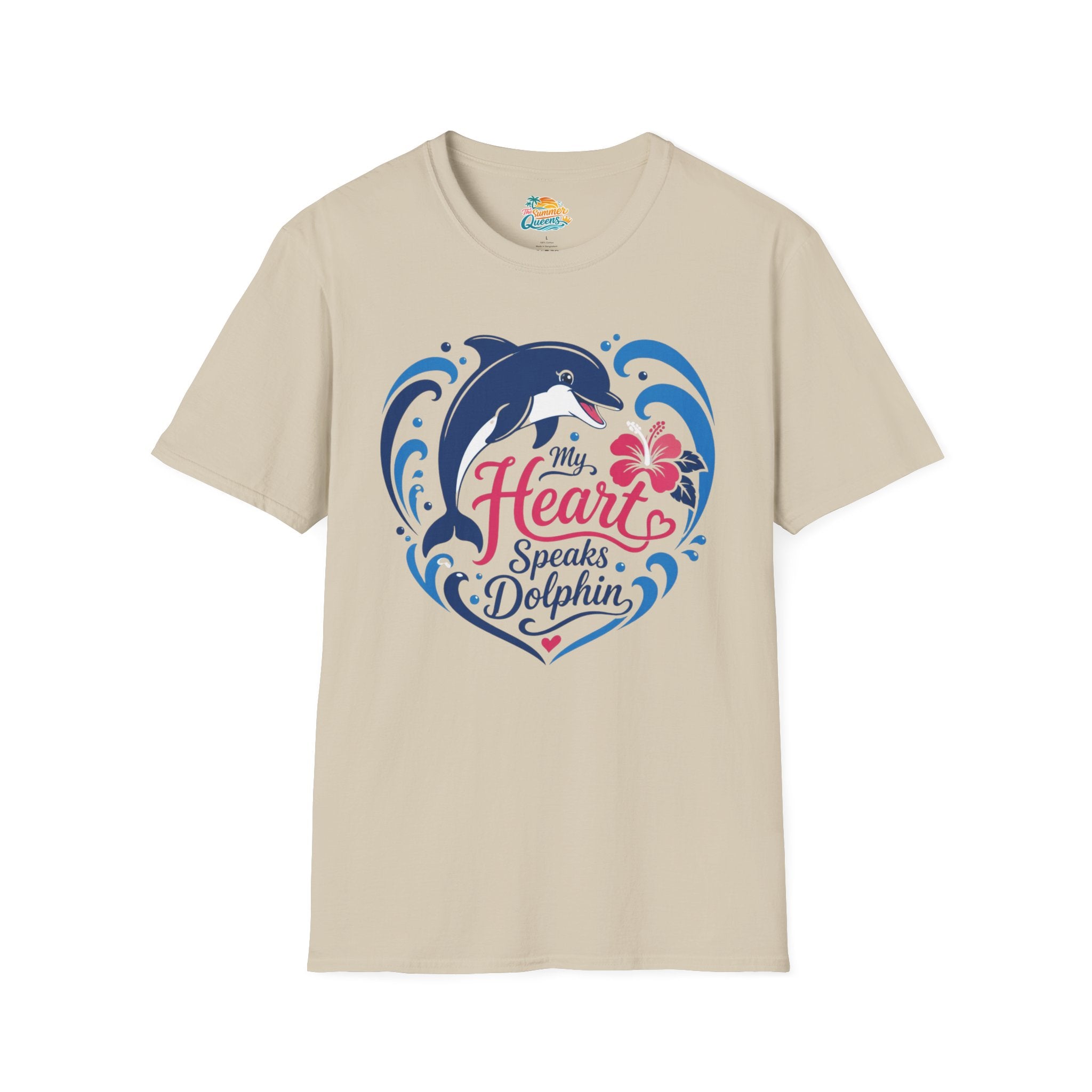 My Heart Speaks Dolphin T-Shirt