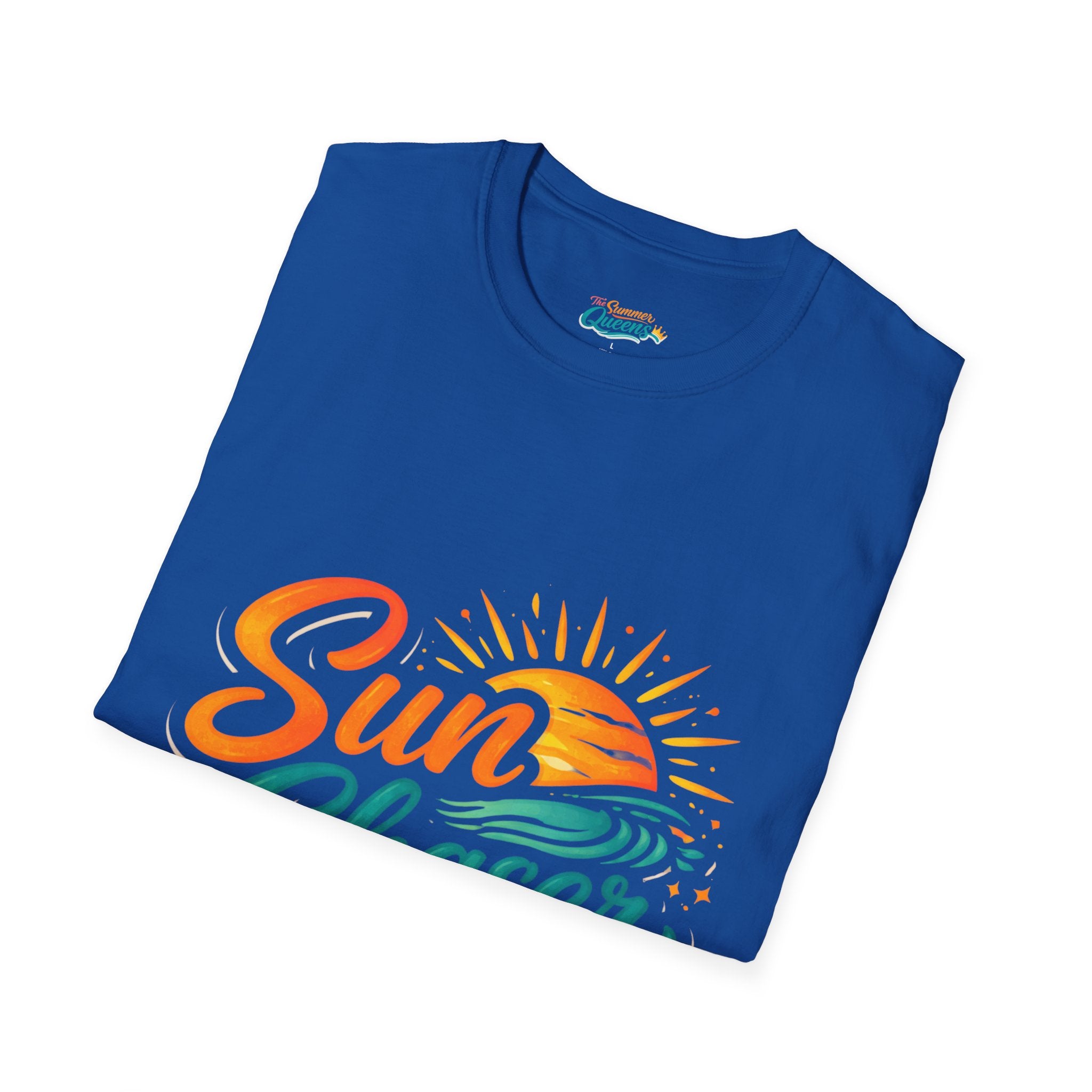 Sun Chaser T-Shirt — Retro Beach Sunset Surf Graphic