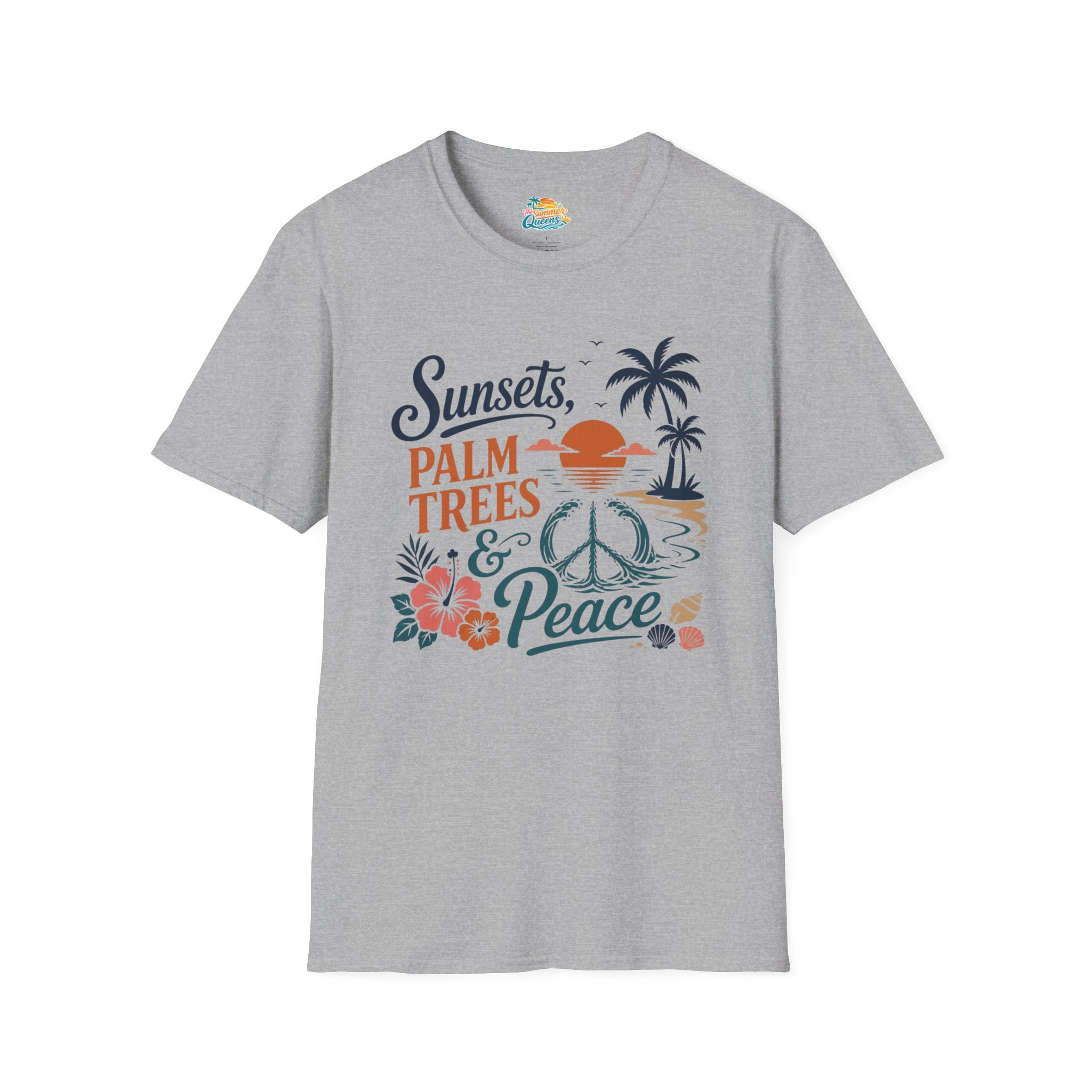 Sunsets, Palm Trees & Peace T‑Shirt