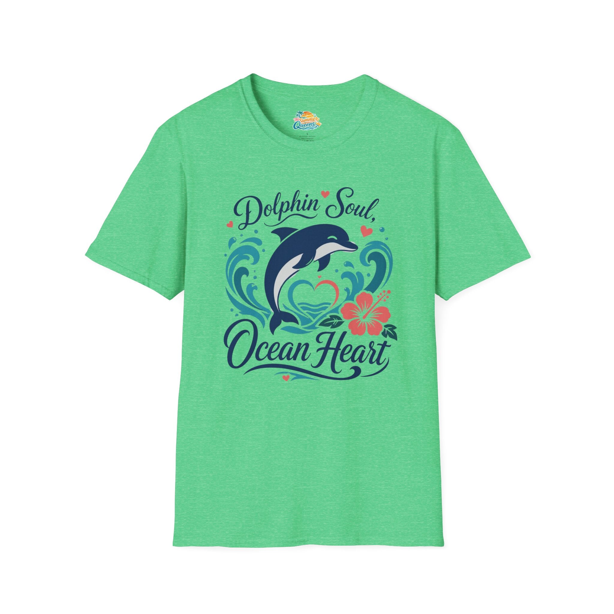Dolphin Soul Ocean Heart T-Shirt